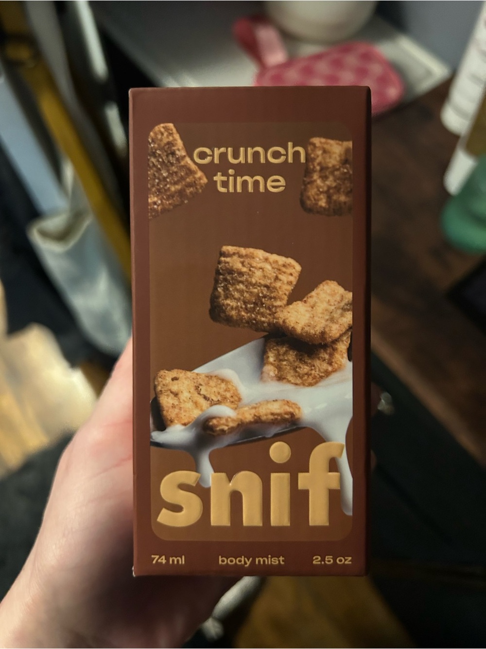 snif Crunch Time Body Mist - Brown